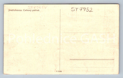 Postcard JINDŘICHOVICE (ST7952)