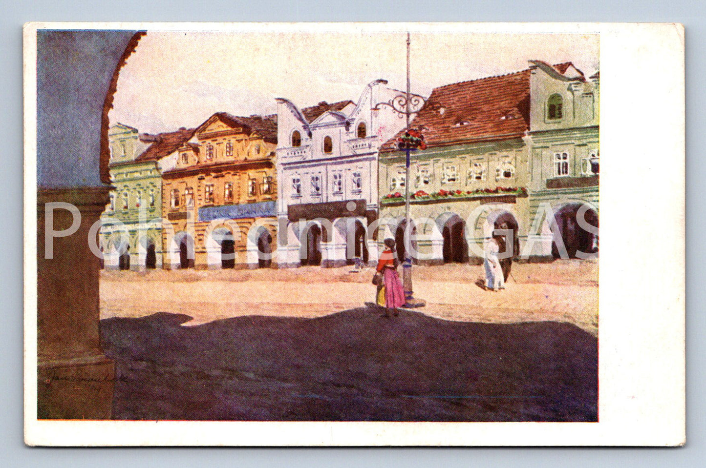 Postcard LOUBÍ V DOMAŽLICÍ (ST7964)