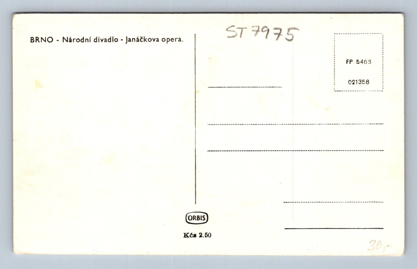 Postcard BRNO (ST7975)