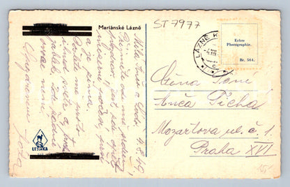Postcard MARIANSKÉ LÁZNĚ (ST7977)