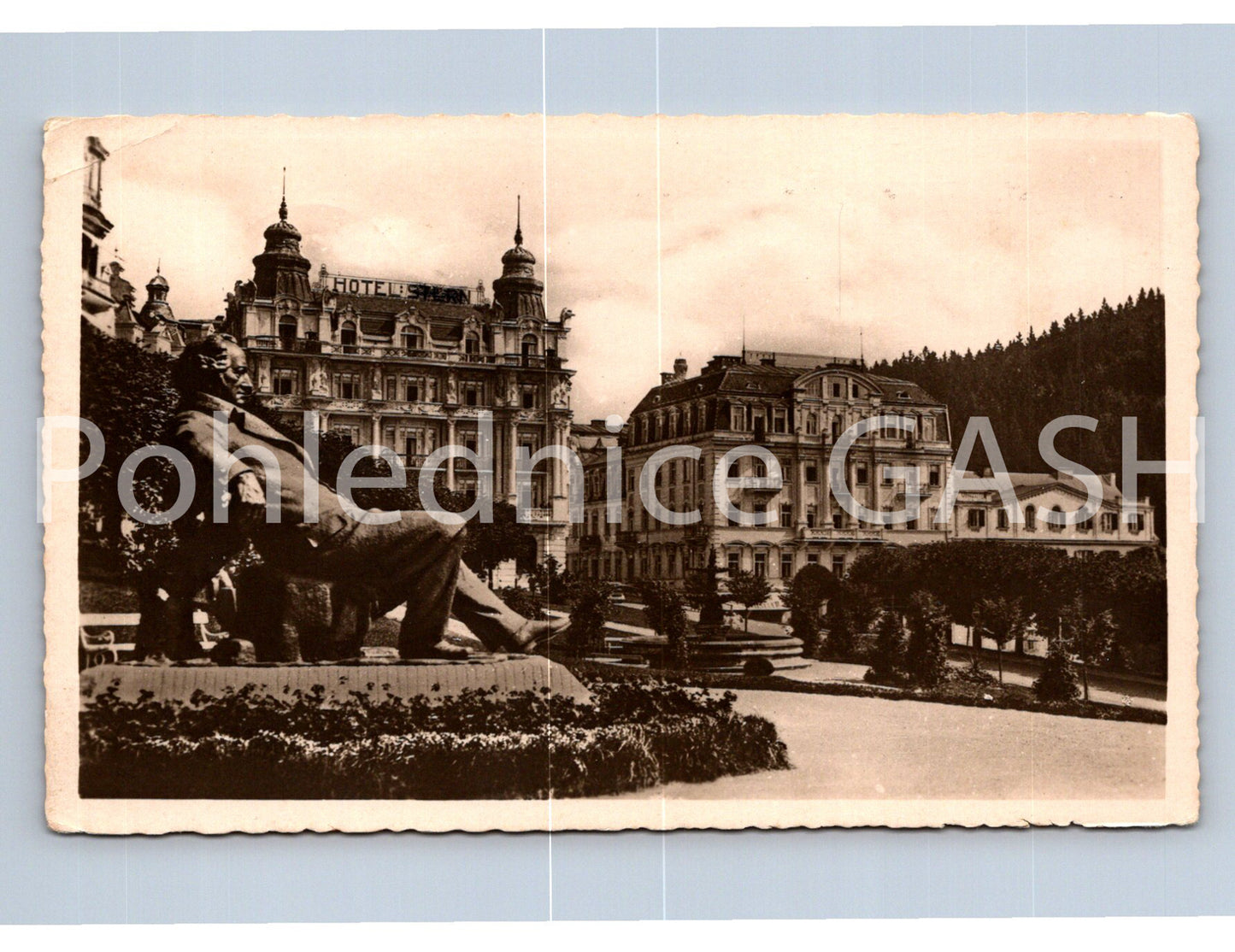 Postcard MARIANSKÉ LÁZNĚ (ST7977)