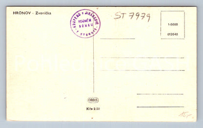 Postcard HRONOV (ST7979)