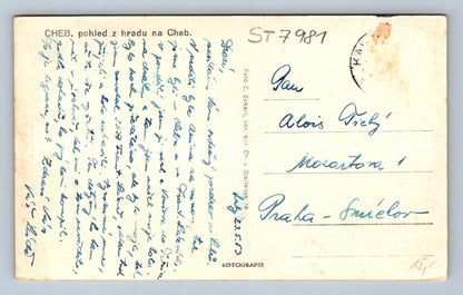 Postcard CHEB (ST7981)