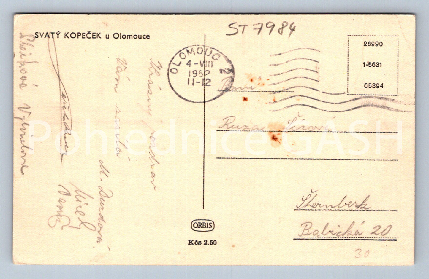 Postcard HOLY HILL (ST7984)