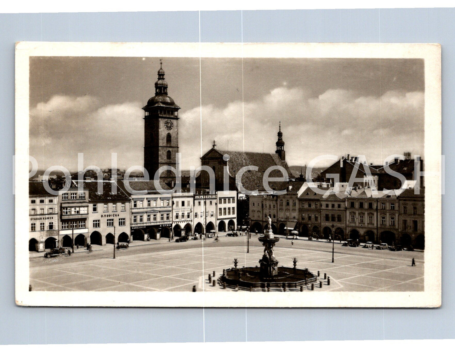 Postcard ČESKÁ BUDĚJOVICE (ST7985)