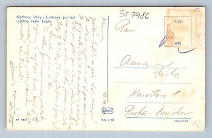 Postcard KARLOVY VARY (ST7986)