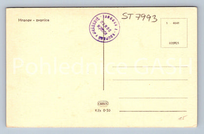 Postcard HRONOV (ST7993)