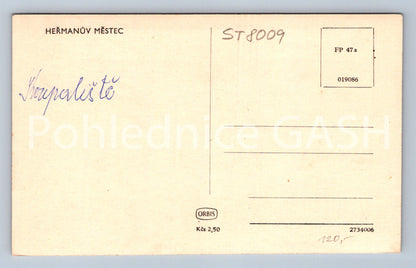 Postcard HEŘMANŮV MĚSTEC (ST8009)