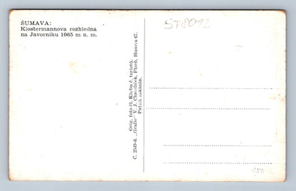 Postcard ŠUMAVA (ST8012)