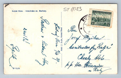 Postcard KUTNÁ HORA (ST8023)