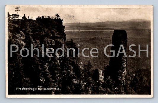 Postcard PREBISCHKEGEL BOHEMIAN SWITZERLAND (ST8026)