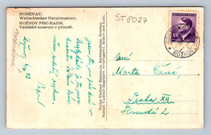 Postcard ROŽNOV POD RADHOŠTĚM (ST8027)