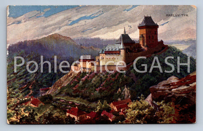 Postcard KARLŮV TYN (ST8038)