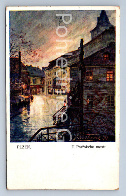 Postcard PILSEN (ST8040)