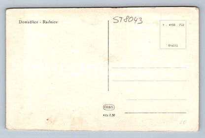 Postcard DOMAŽLICE - TOWN HALL (ST8043)