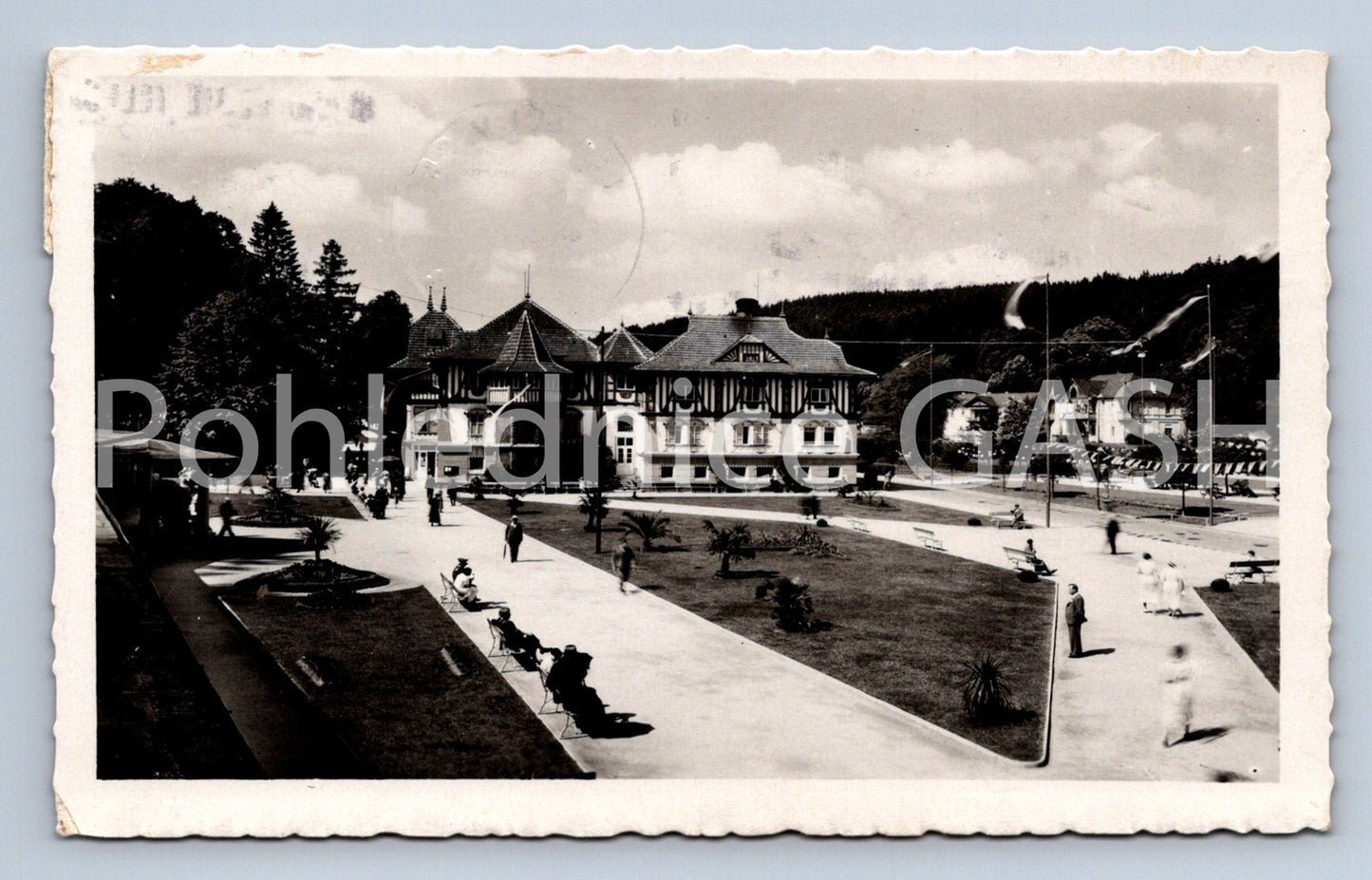 Postcard LÁZNĚ LUHAČOVICE (ST8045)