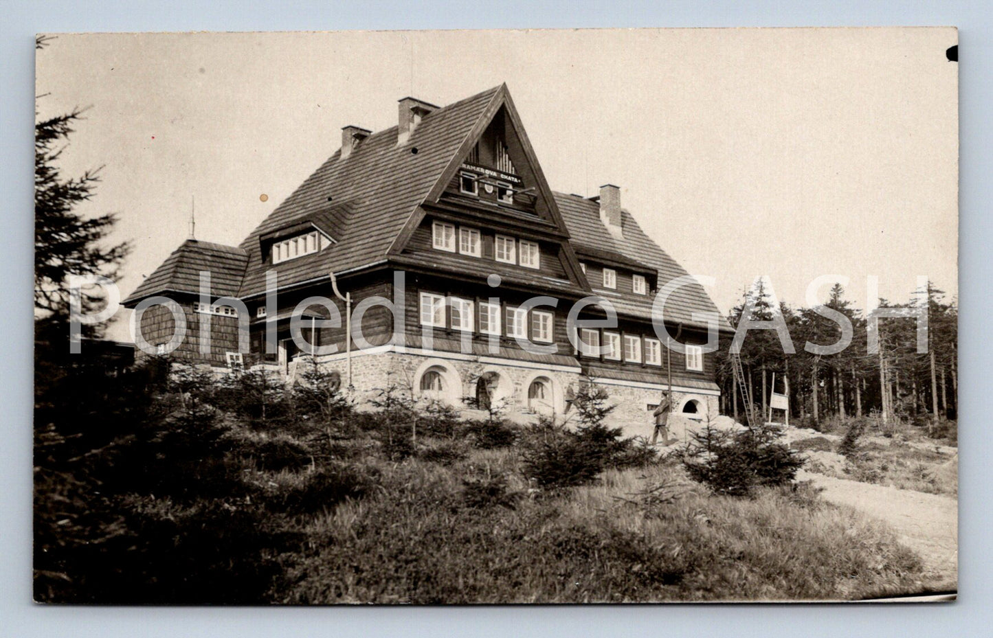 Postcard JABLONÁ NAD OHŘÍ (ST8046)