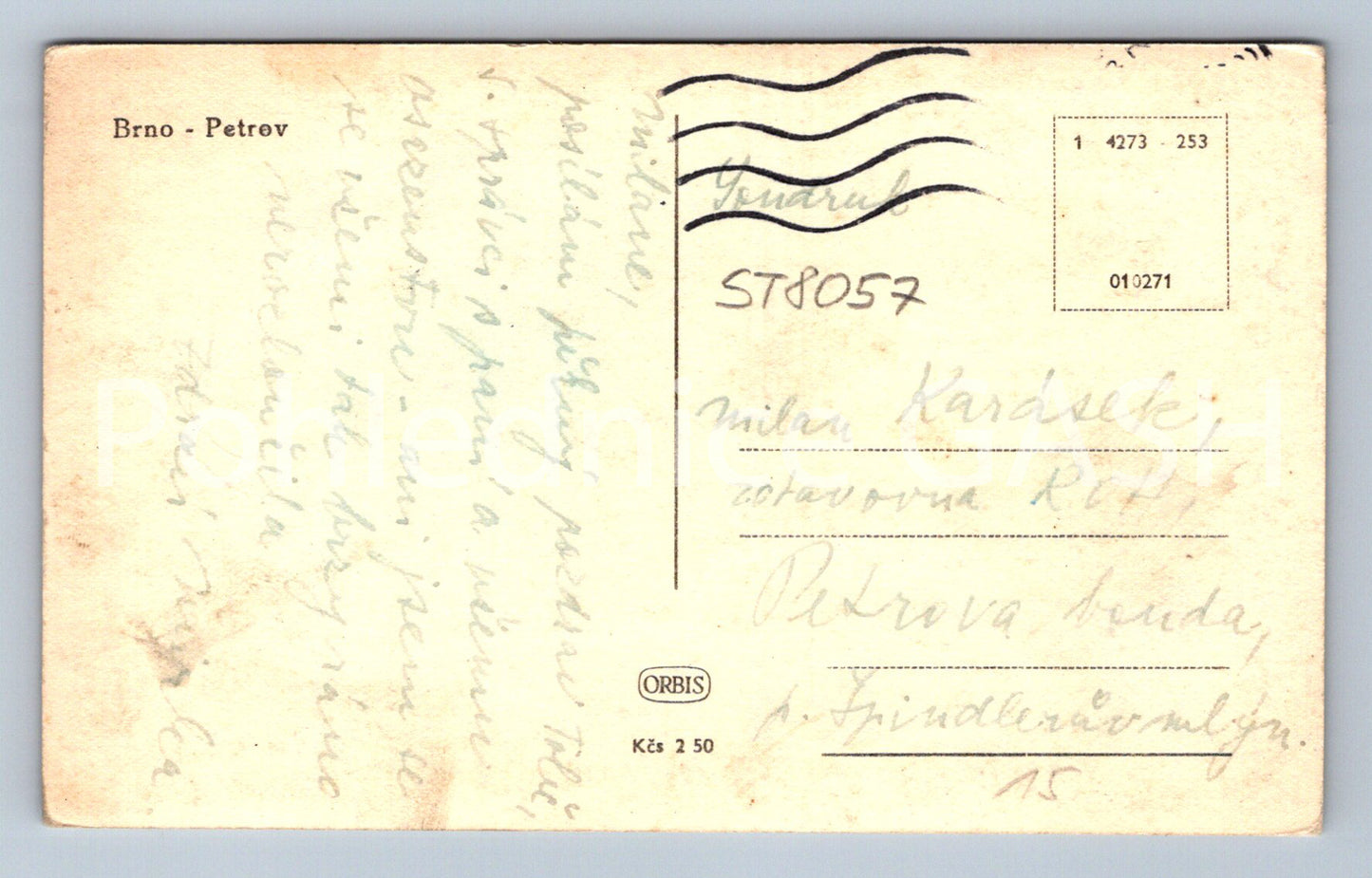 Postcard BRNO - PETROV (ST8057)