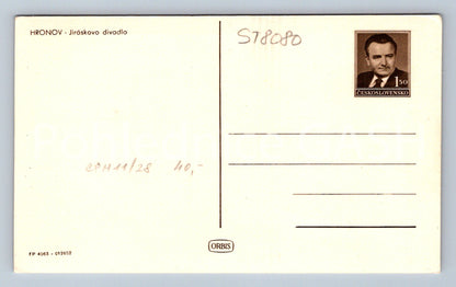 Postcard HRONOV (ST8080)