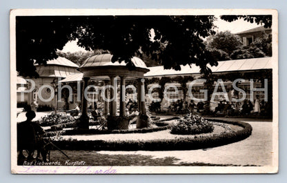 Postcard BAD LIBWERDA, KURPLATZ (ST8086)