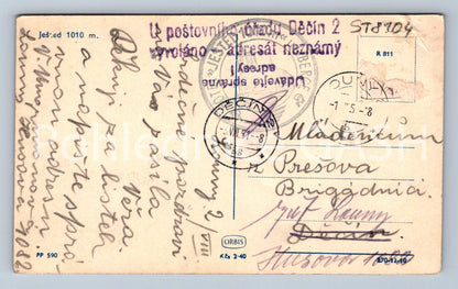 Postcard JEŠTĚD (ST8104)