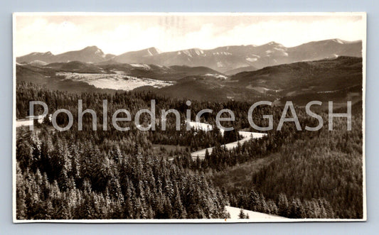 Postcard MORAVIAN-SILECIAN BESKY MOUNTAINS (ST8114)