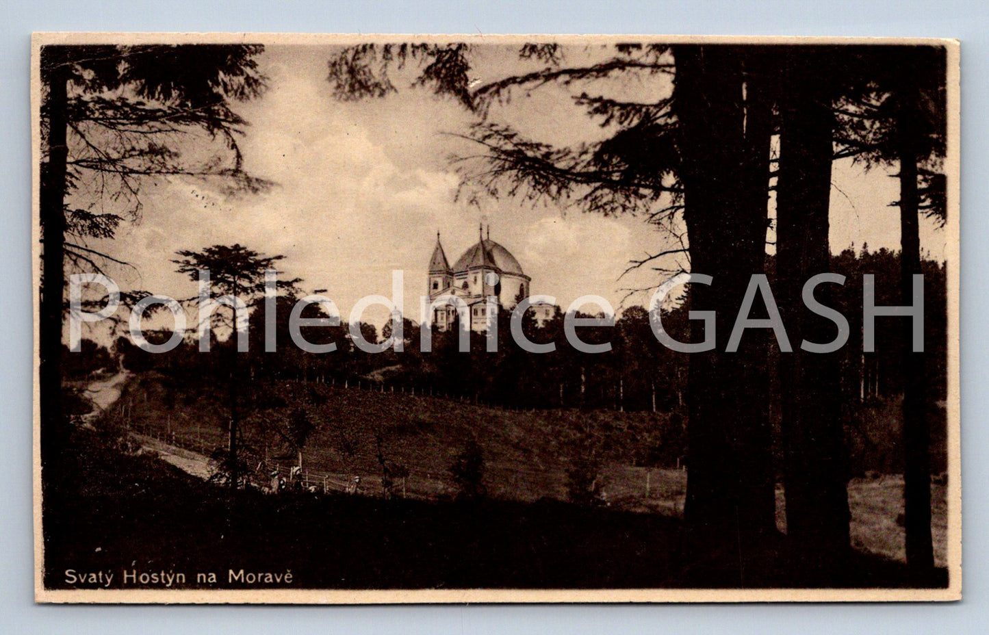 Postcard ST. HOSTÝN (ST8123)