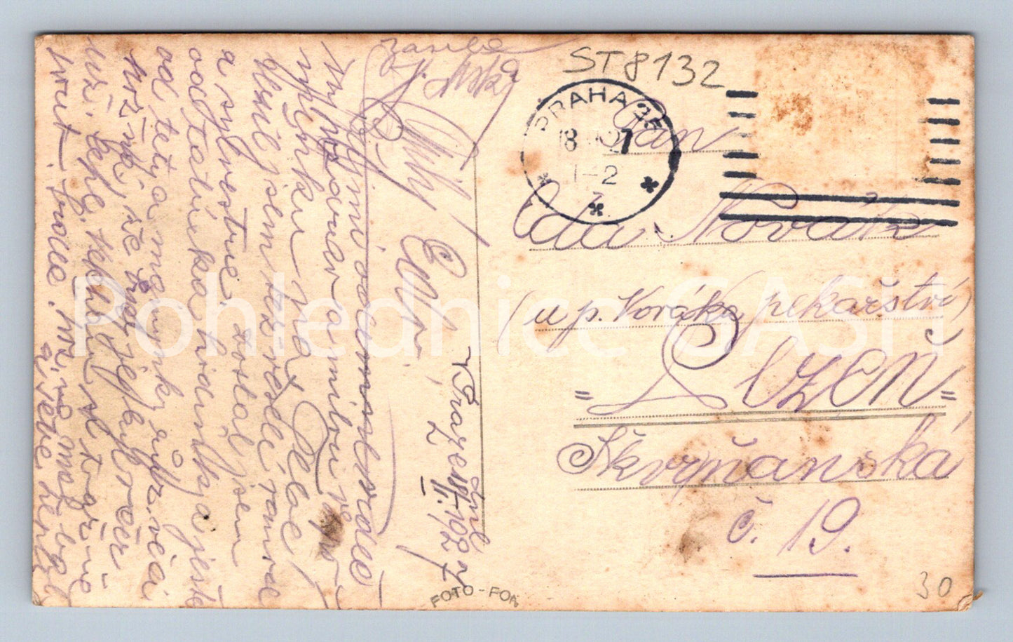 Postcard PRAGUE (ST8132)