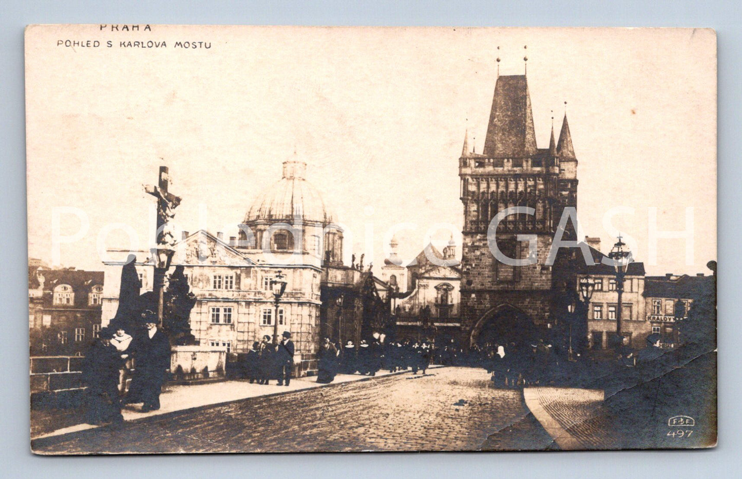 Postcard PRAGUE (ST8136)