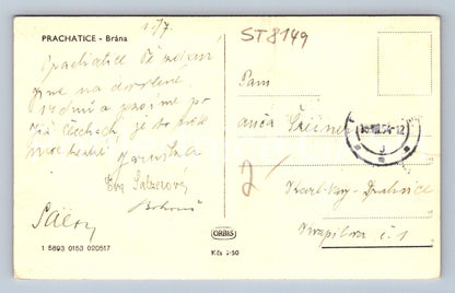 Postcard PRACHATICE (ST8149)