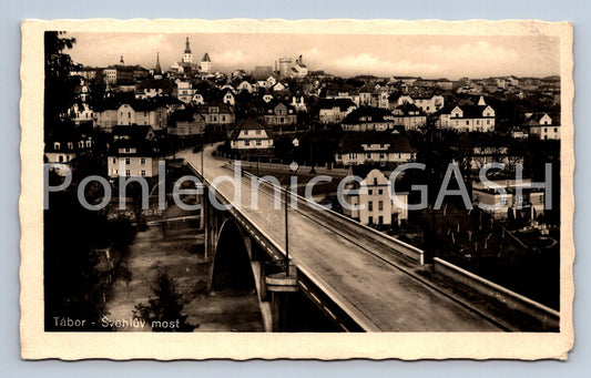 Postcard TÁBOR (ST8150)