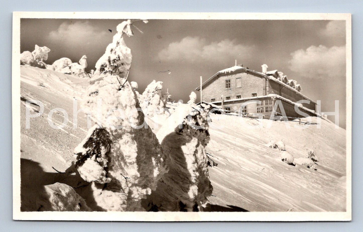 Postcard KČT COTTAGE ON ŠERÁK (ST8153)