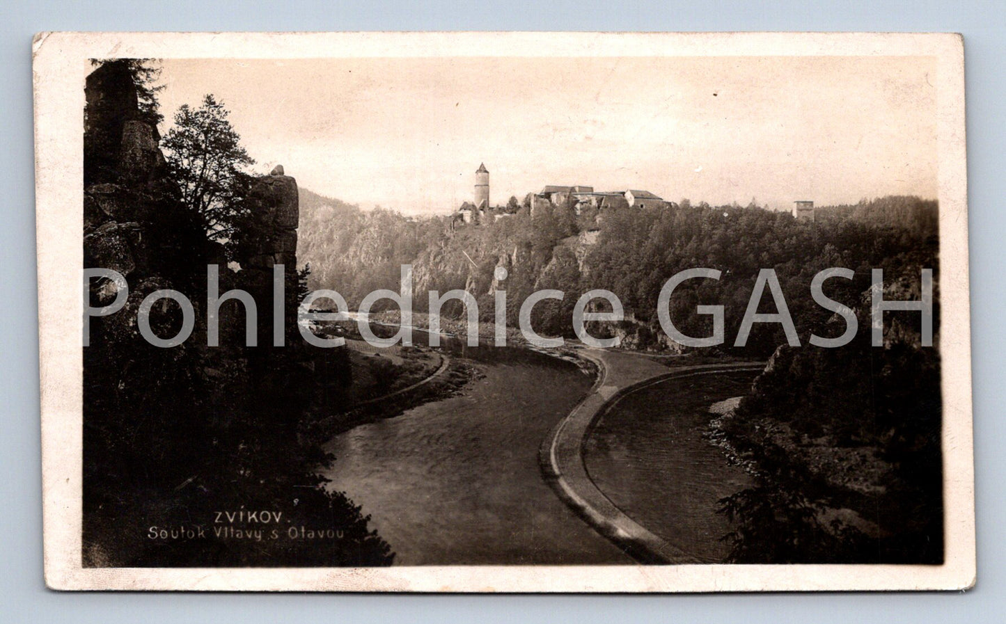 Postcard ZVÍKOV (ST8157)