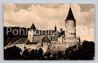 Postcard KŘIVOKLÁT CASTLE (ST8158)