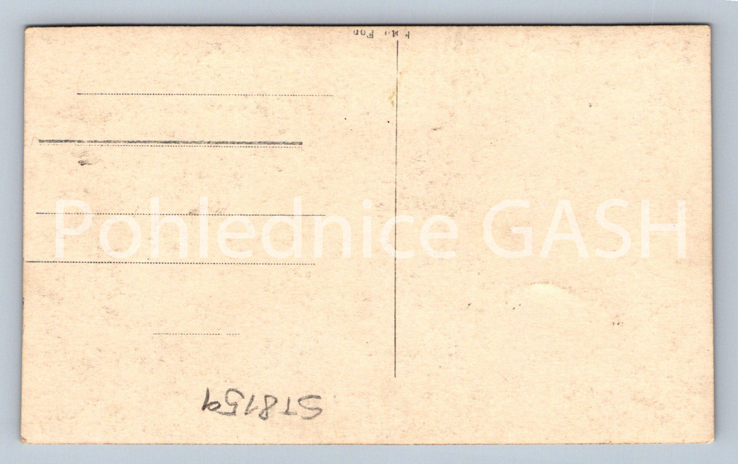 Postcard BLACK LAKE IN ŠUMAVÁ (ST8159)