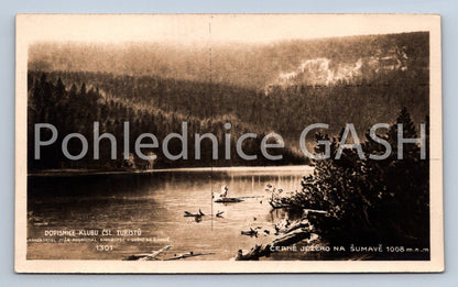 Postcard BLACK LAKE IN ŠUMAVÁ (ST8159)