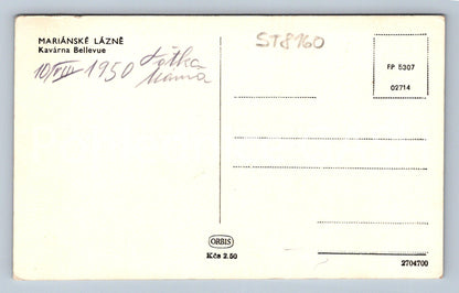 Postcard MARIANSKÉ LÁZNĚ (ST8160)