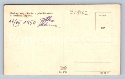 Postcard KARLOVY VARY (ST8162)