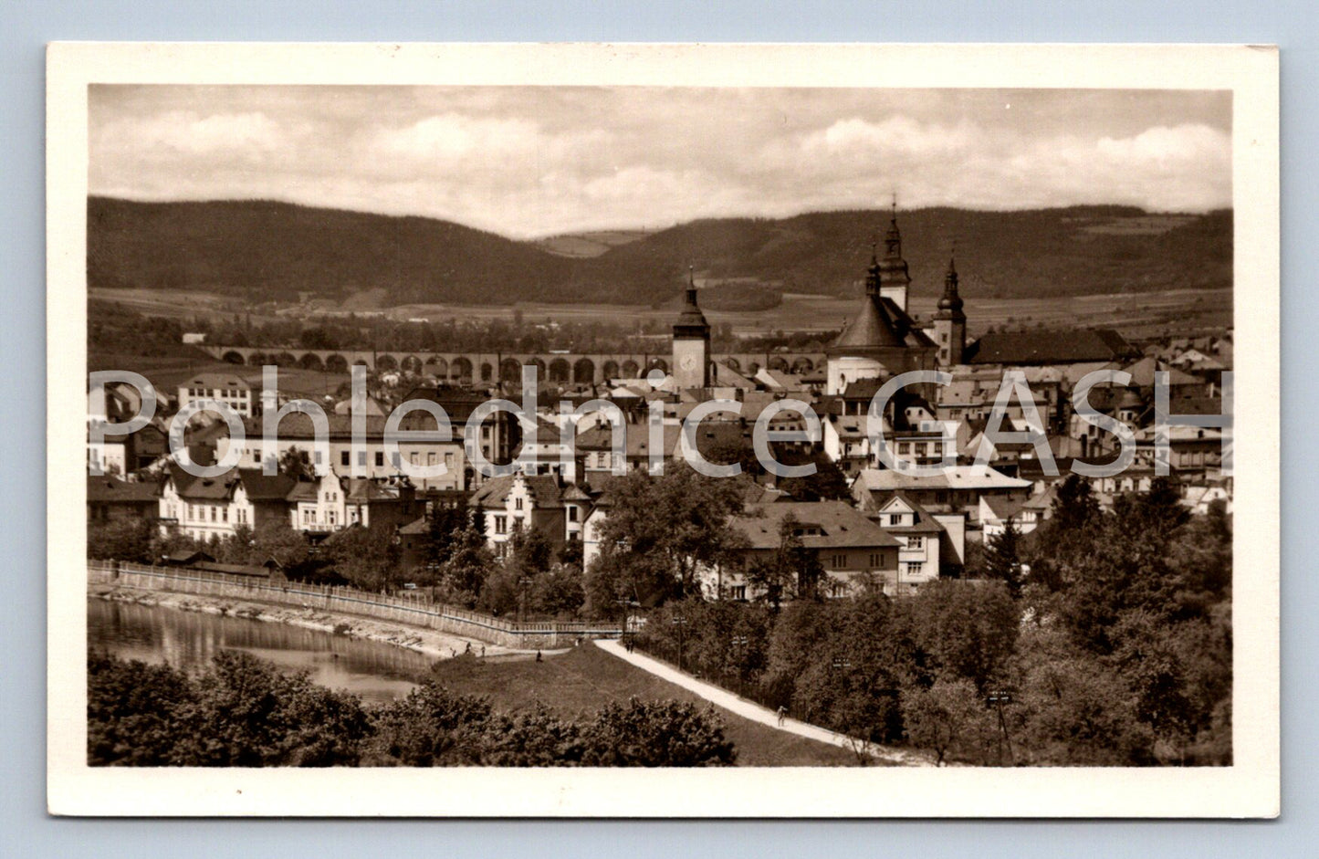 Postcard BORDER (ST8164)