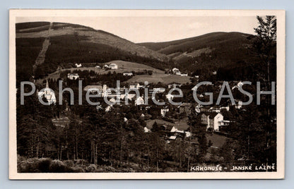 Postcard KRKONOSE MOUNTAINS - JANSKÉ LÁZNĚ (ST8171)