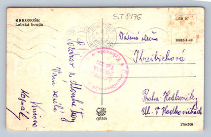 Postcard KRKONOSE (ST8176)