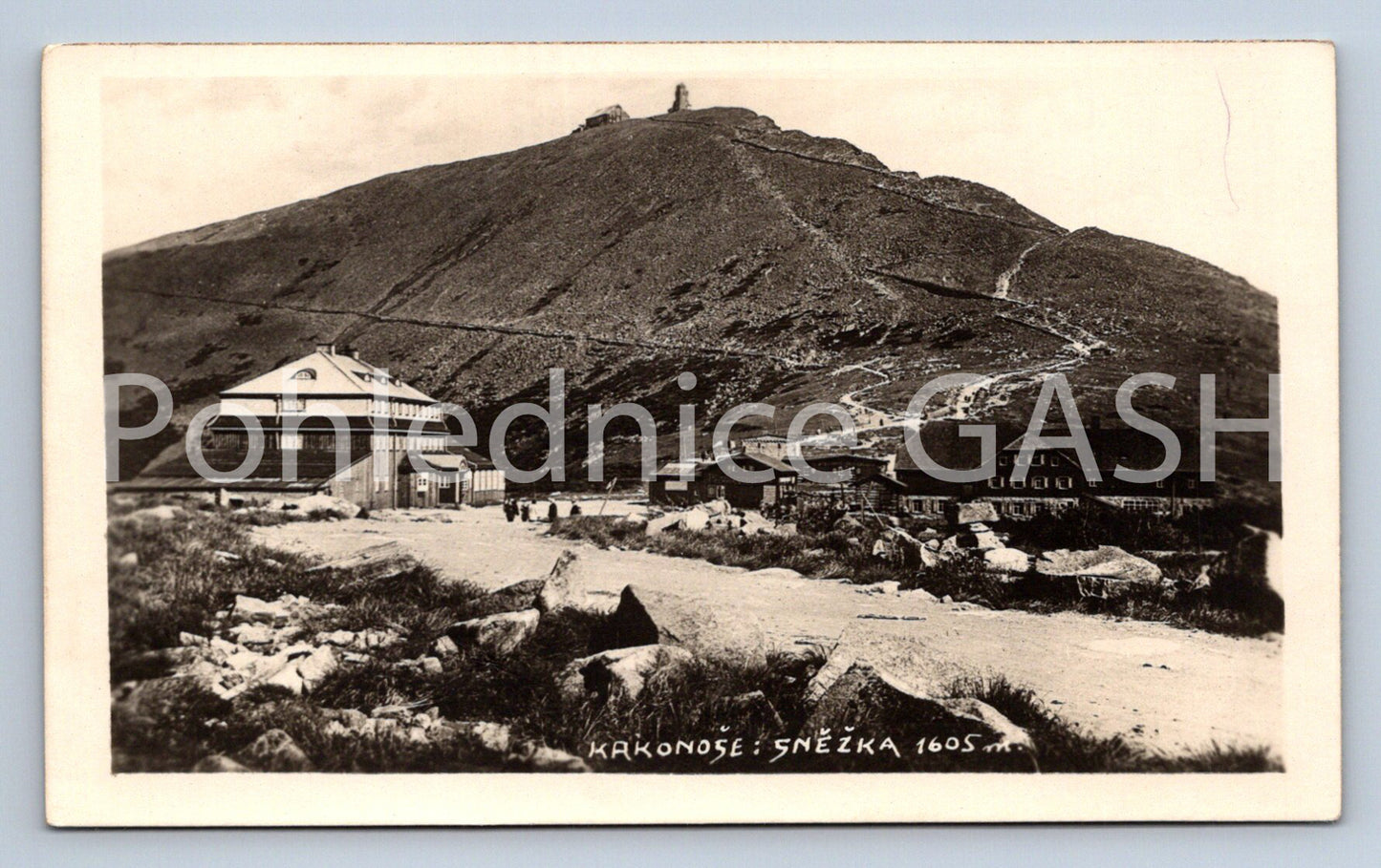 Postcard KRKONOSE - SNOW WHITE (ST8177)