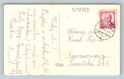 Pohlednice KRKONOŠE - BÍLÉ LABE (ST8185)