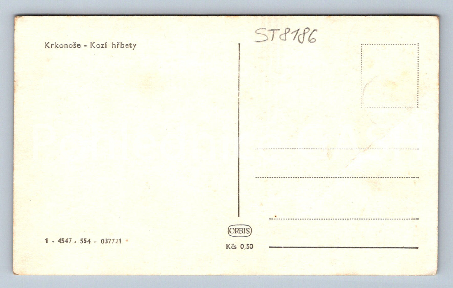 Postcard KRKONOSZÍ - GOAT BACKS (ST8186)