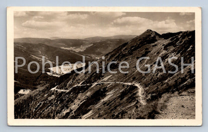 Postcard KRKONOSZÍ - GOAT BACKS (ST8186)