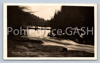 Postcard KRKONOSE - MUMLAVY WATERFALL (ST8190)