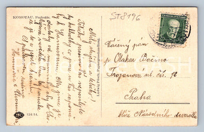 Postcard KOMOTAU - PARKSÄLE (ST8196)