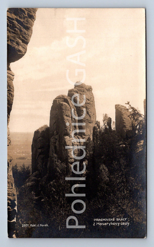 Postcard PRACHOVSKÉ SKÁLY (ST8202)