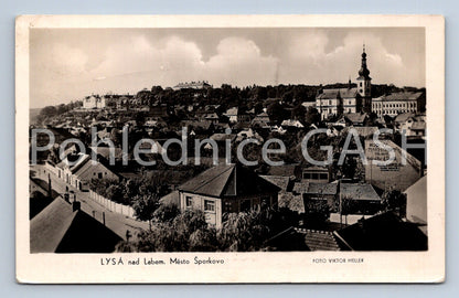 Postcard LYSÁ NAD LABEM (ST8203)