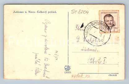 Postcard JABLONEC NAD NISOU (ST8204)